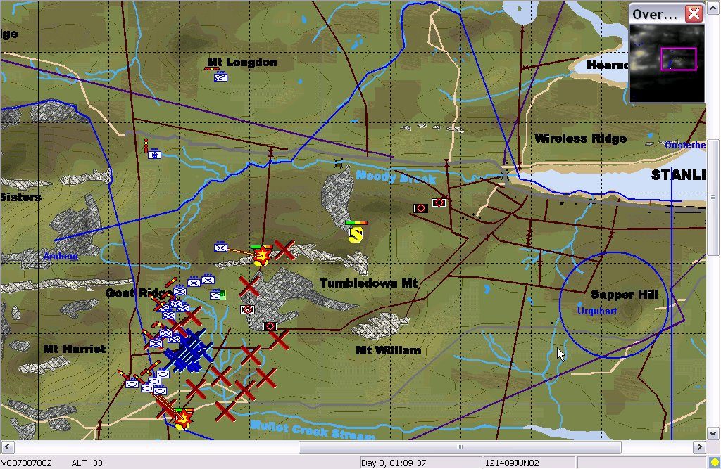 The Falklands War: 1982 screenshot